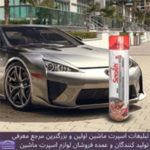 تولید کننده انواع واکس و اسپری ماشین